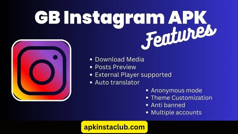GB Instagram APK Download Latest Version For Android,PC 2024